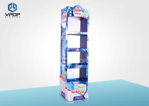 Quality Underpant Cardboard Display Shelves , Retail Stores POS Display Stands wholesale