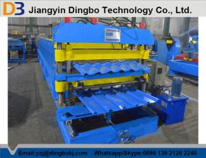 Quality Steel Tile Forming Machine with PLC Control System for Industry and Civilian Building wholesale