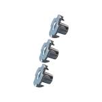 Four Claw Wood Furniture Environmental Protection Blue Zinc Tee Nuts Iron Plated