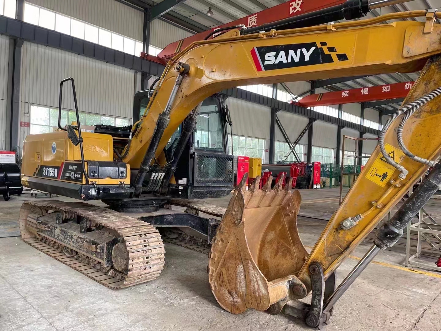 Original Hydraulic Cylinder Used Sany SY155 SY135 Excavator For Country Markets