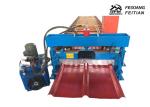 Steel Profile IBR Trapezoidal Sheet Roll Forming Machine With 8-10/Min Working