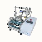 50Hz Cosmetics Round And Flat Bottle Labeling Machine 0-40 Bot / Min Semi