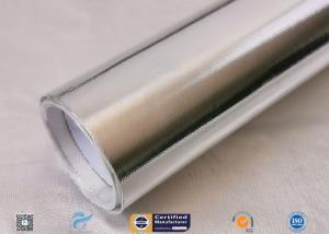 Quality 260℃ Tear Resistance 12.6oz Aluminium Foil Coated Fiberglass Fabric wholesale
