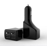 OEM ODM 5V4.8A 24W Multiple Port Car Charger