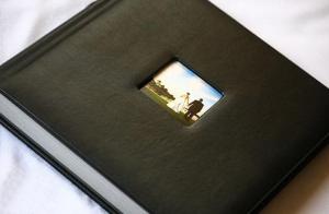 Quality Black Elegant Memories Pregnancy / Baby Girl Photo Album With Leather Cover wholesale