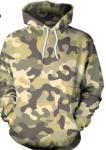 Oversized Printed Womens Camo Tracksuit