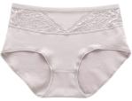 XL-4XL Womens Underwears High Waist Cotton Female Fat Briefs Plus Size Lace