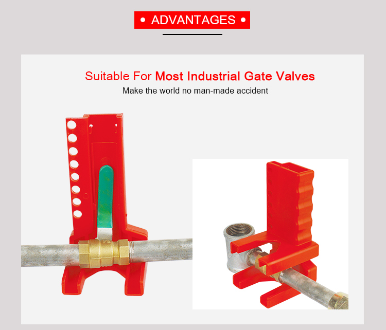 BOSHI Industrial Safety Multifunction Adjustable Ball Valve Lockout
