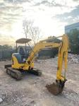 PC30 Used Mini Komatsu Excavator With Canopy 3 Ton