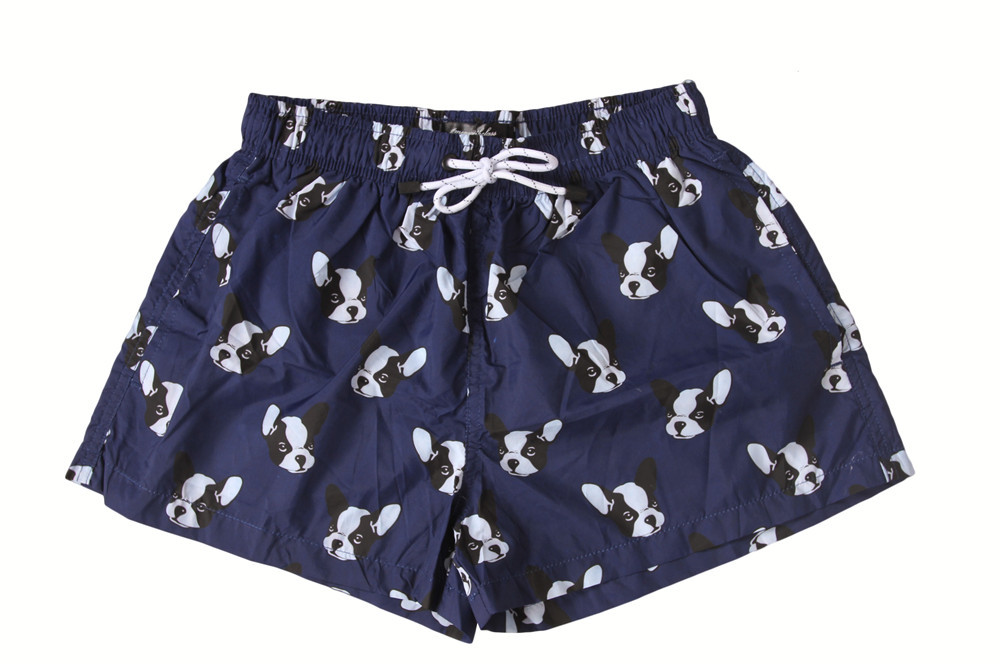 Daily Casual printed Beach Shorts 100% polyester Mesh Brief Mens Short Swim Trunks