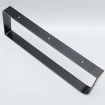 Matte Black Stainless Steel Towel Bar Self Adhesive Bathroom Wall Mounted Towel