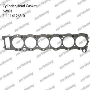 Quality Cylinder Gasket 6WG1 Metal 1-11141265-0 For ISUZU Engine Spare Parts wholesale