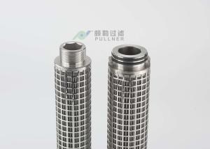 Quality PHSF 5 bar Pleated 5um 316L Sintered Stainless Steel Filter wholesale