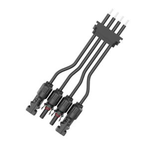 Quality PA66 Nylon Waterproof Power Connector 300V For Solar Photovoltaic High Voltage Fusing wholesale