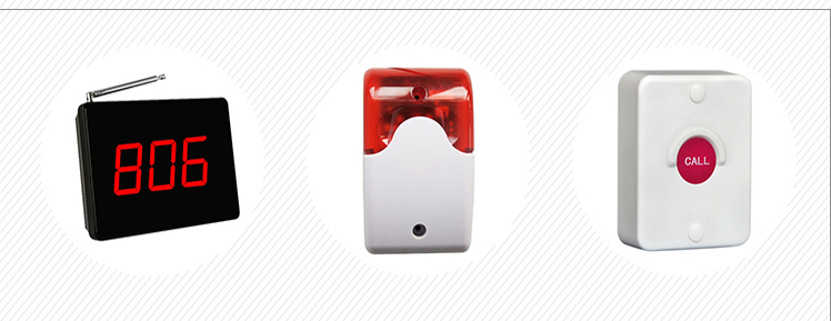 blue light touch emergency call button and sound and light out door alarm siren with strobe