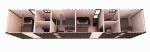 20ft Design Mobile Shipping 40ft Container 4 Bedroom Residential Mini Lounge