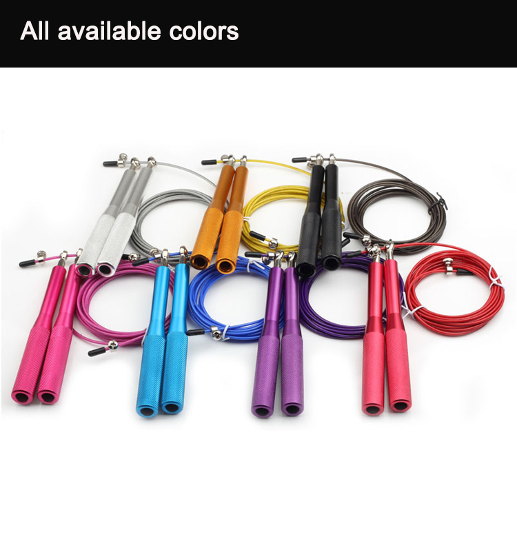 Gym Fitness Aluminium Skipping Crossfit Rogue Speed Jump Rope