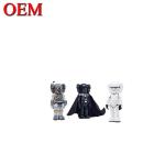 Customized White Clone Soldier Joint Movable Ornament Action Figure For Kids