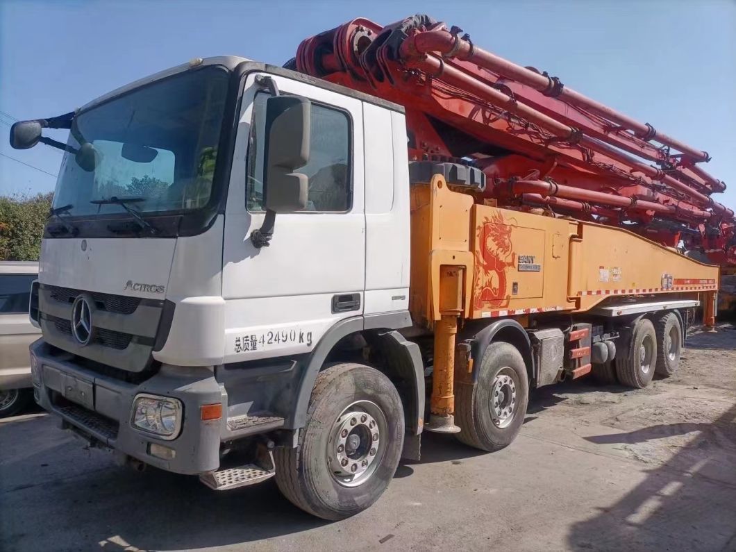 Used Construction Machinery Sy 56 Meter Concrete Pump Truck