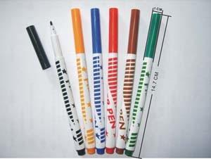 Quality 10 colors Practical Vivid Multi-functional Washable Water Color Pen wholesale