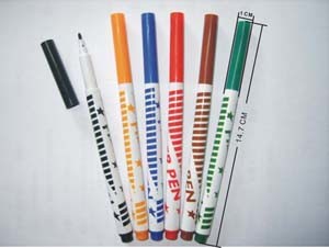 Multi-color washable mini water color pen