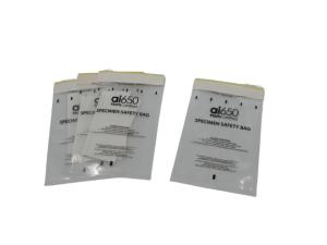 Quality 95kPa Pressure Sensitive Adhesive Clear Individual Pouch Specimen Transport Bag wholesale