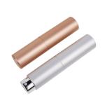 Rose Gold Silver Rotary Airless Pump Bottle 0.34 To 0.5 Ounce Sample Perfume