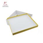 Bright Yellow 30cm Length Cupcake Paper Box For Gift SGS Approve