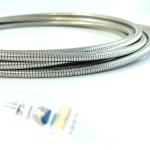 Exactcables Steel Armored Crossed Cat5e Network Cable 2m Lan Cable Slim STP LSZH