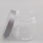 Transparent Food Capsule Snack Storage 5.3oz Screw Top Plastic Jars