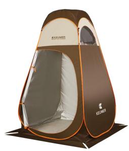 Quality Mobile Toilet Outdoor Camping Tent , Lightweight One Man Pop Up Tent wholesale