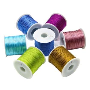 Quality 2mm Beading Bracelet Accessories Elastic Nylon Chinese Knot Line for Jewelry Making wholesale