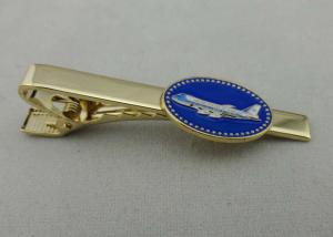 China 3D Blue Custom Tie Bars 1.2 mm Thickness Stainless Steel 20mm on sale