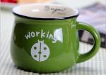Round Milk Cans 9.5x8.4cm Personalised Ceramic Mugs