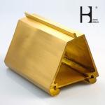Customised Copper Alloy Custom Extruded Profiles / Decorative Copper Profiles