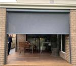 500cm Electric Blackout Shades Light Filtering 110V Outdoor Roller Blinds For