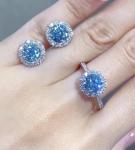 2ct Lab Diamond Jewelry Round Brilliant Cut Lab Grown Diamond Stud Earrings