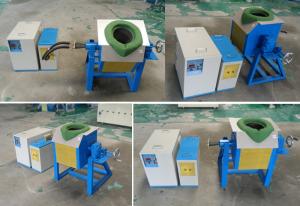 Quality Electric Gold Medium Frequency Induction Melting Furnace 35kw 30kg wholesale