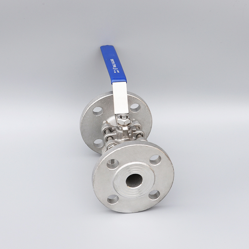 ASTM CF8m Manual Operated Flange 3PC Ball Valve