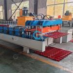 Pressing Glazed Roofing Tile Roll Forming Machine /Line High Performance