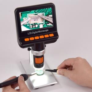 Quality 12MP LCD Digital Microscope For Coins Polarizer 1200x For Kids Adults wholesale