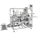 1.2KW Facial Mask Cutting Folding Packing Machine 0.6MPA Automatic Nonwoven