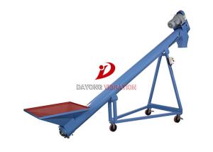 Quality High Efficiency Flexible Screw Conveyor For Grain / Food / Chemical Transmission wholesale