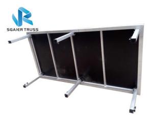 Quality 6 Legs Christmas Stage Equipment Waterproof For Outdoor Event Height Board wholesale