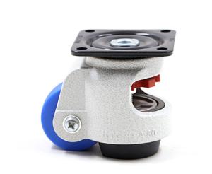 Quality 540KG Height Adjustable Castor Wheels 72mm Machine Leveling Casters wholesale