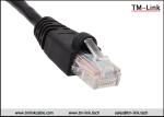 Panel mount shielded CAT5e RJ45 male to female extension Network Patch Cable