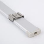 Flexible Bendable Led Strip Aluminium Profile With Frosted Cover Lens