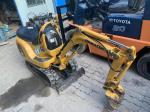 PC01 Original Color Used Komatsu Mini Excavator For Working Indoors