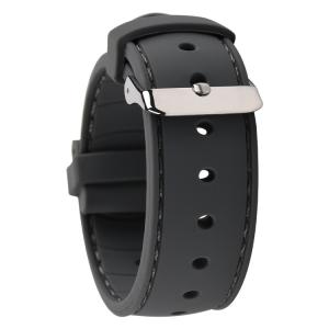 Quality Thread Watch Strap Replacement Silicone Rubber Watch Band With Special Pattern wholesale