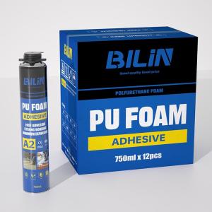 Quality One Component Polyurethane Foam Adhesive Spray Long Lasting Fast Drying wholesale
